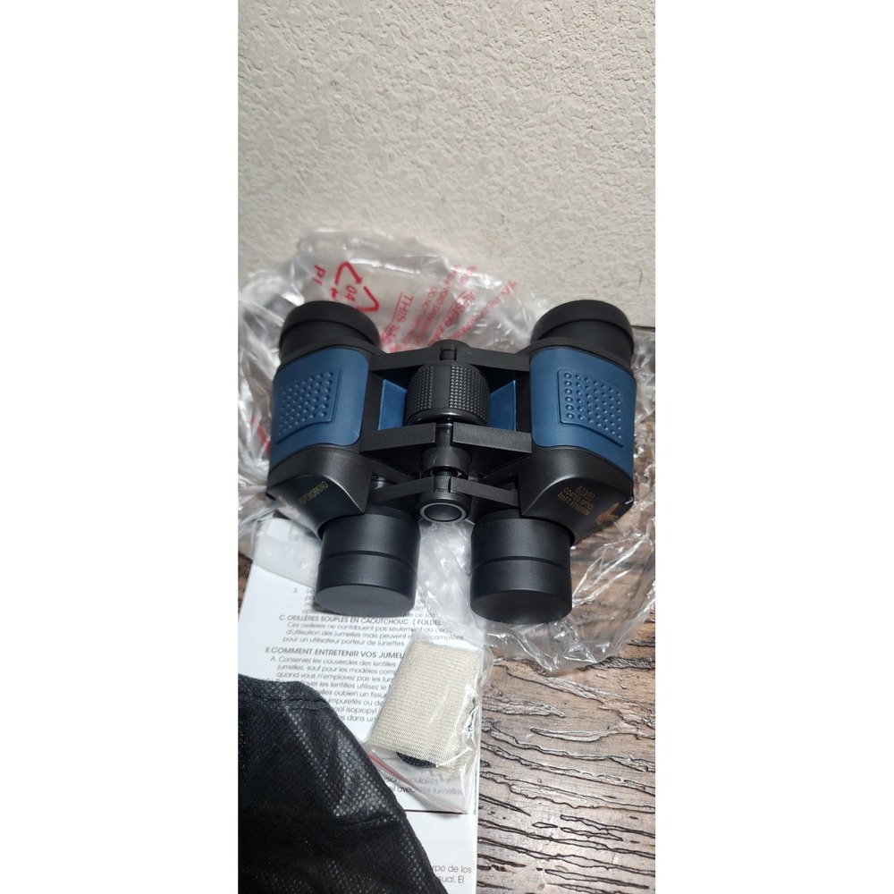 High Quality Binoculars 60X60 Coated Optics 8MFT AT 160000M - Blue New